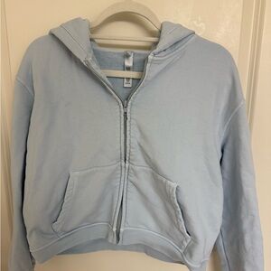 SKIMS Light Blue Hoodie
